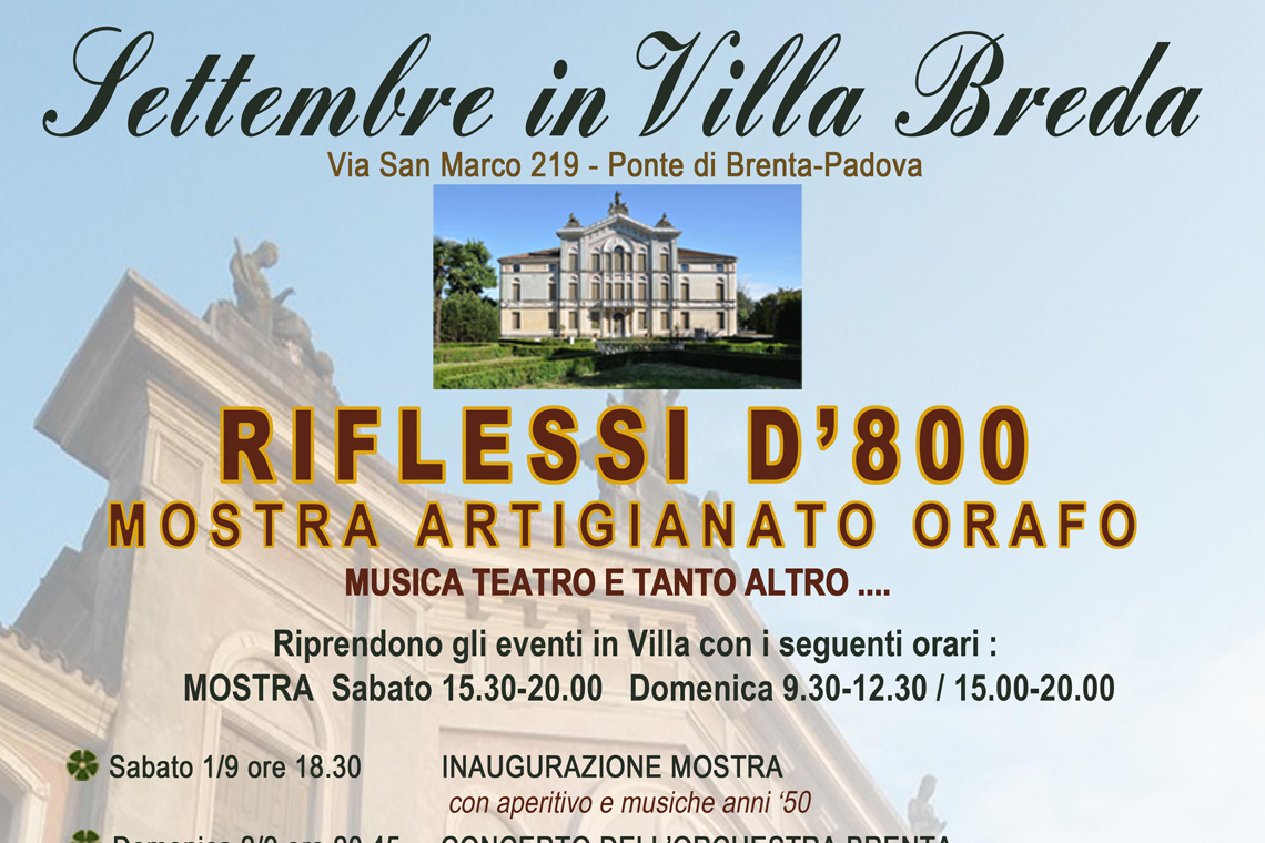 Riflessi d'800 2018 - La Bottega dell'Orafo di Carlo Degli Stefani - Padova